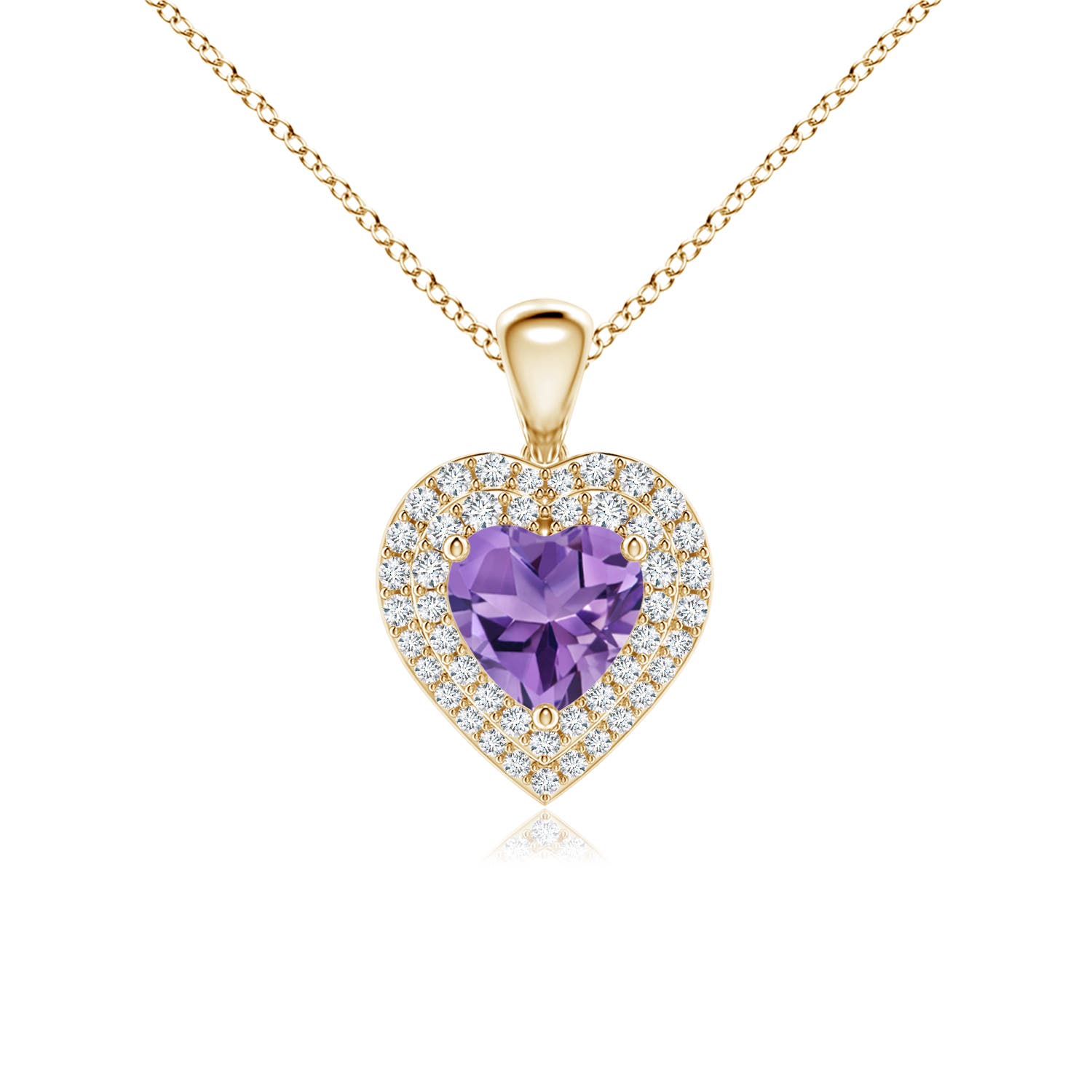 AA - Amethyst / 1.15 CT / 14 KT Yellow Gold