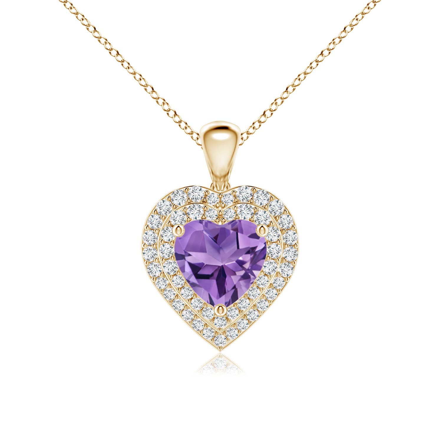 AA - Amethyst / 1.53 CT / 14 KT Yellow Gold