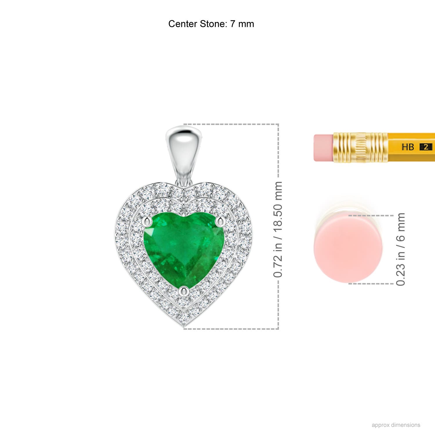 AA - Emerald / 1.63 CT / 14 KT White Gold