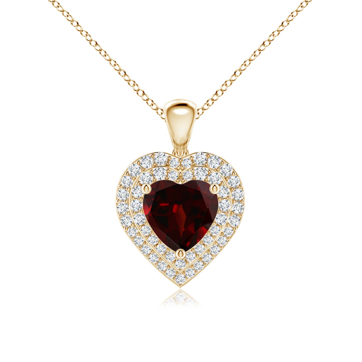 AA - Garnet / 1.83 CT / 14 KT Yellow Gold