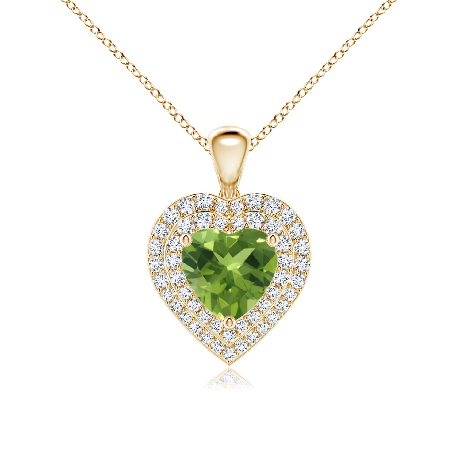 AAA - Peridot / 1.53 CT / 14 KT Yellow Gold