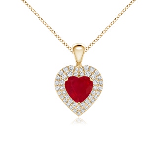 Heart AA Ruby