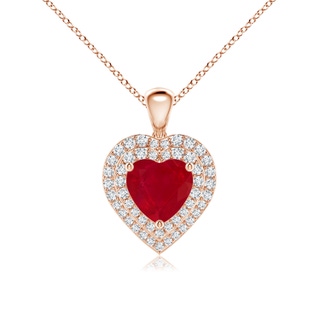 Heart AA Ruby