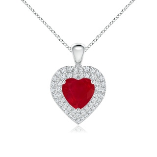 Heart AA Ruby
