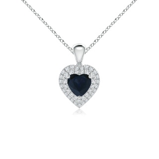 Heart A Blue Sapphire