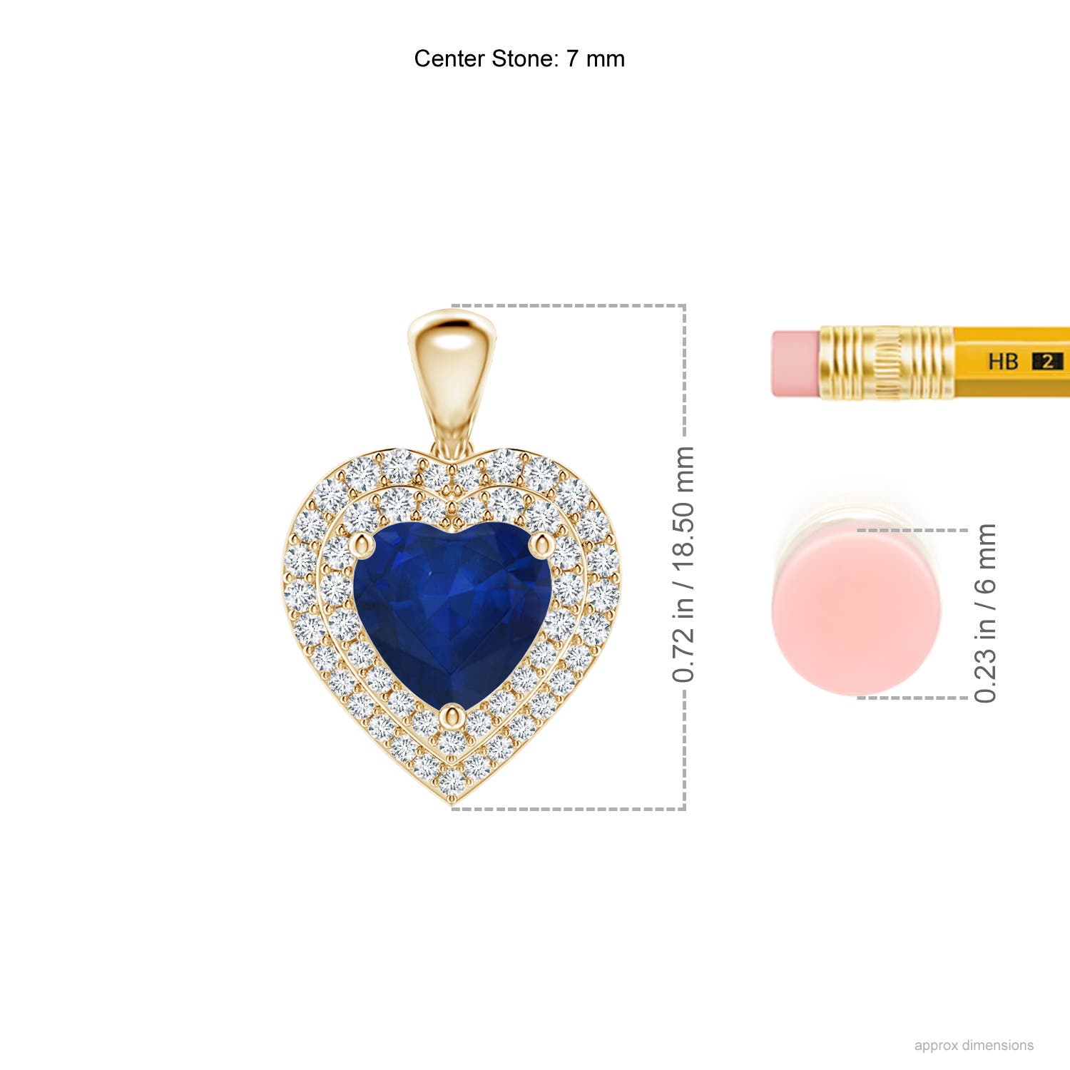 AA - Blue Sapphire / 1.58 CT / 14 KT Yellow Gold