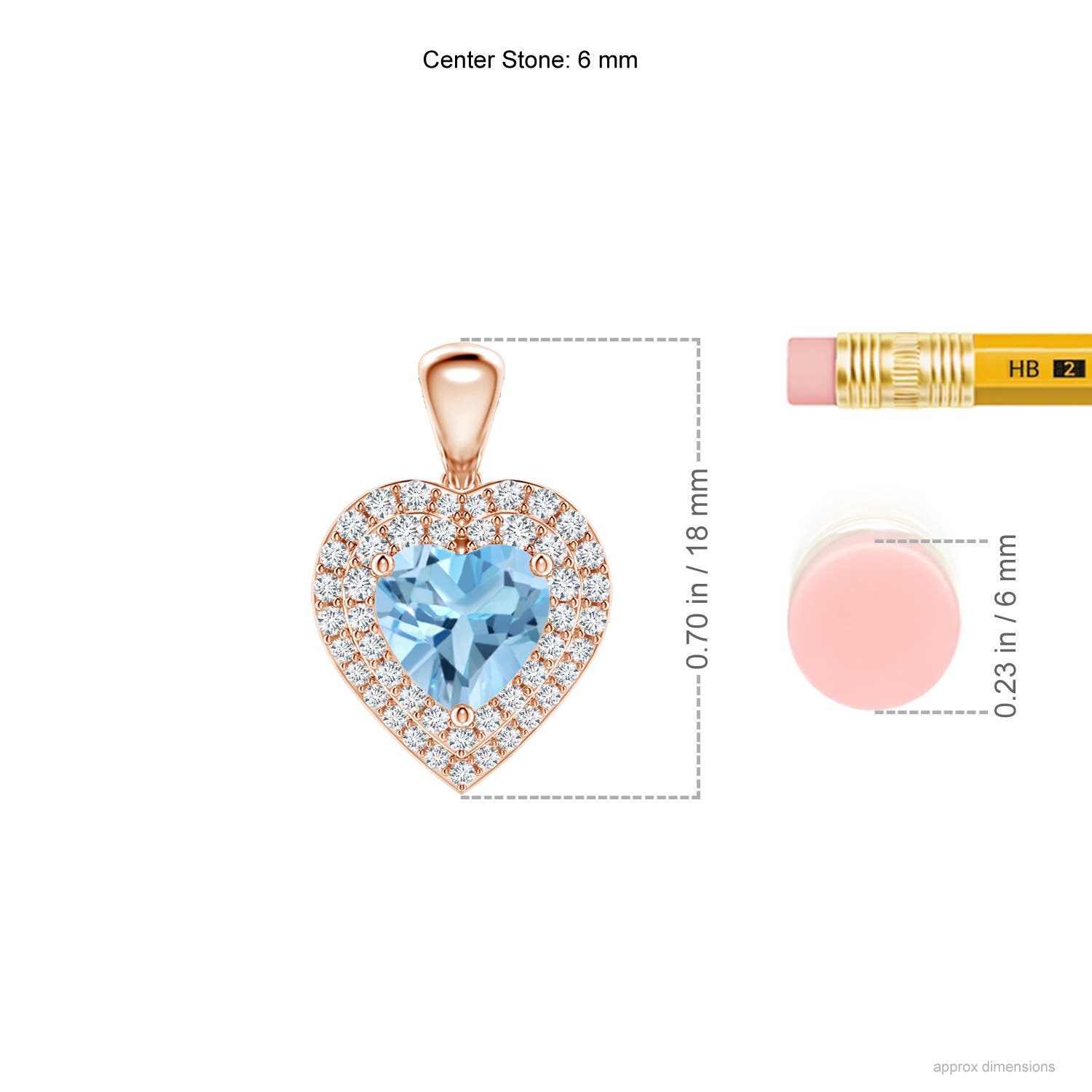 A - Swiss Blue Topaz / 1.37 CT / 14 KT Rose Gold