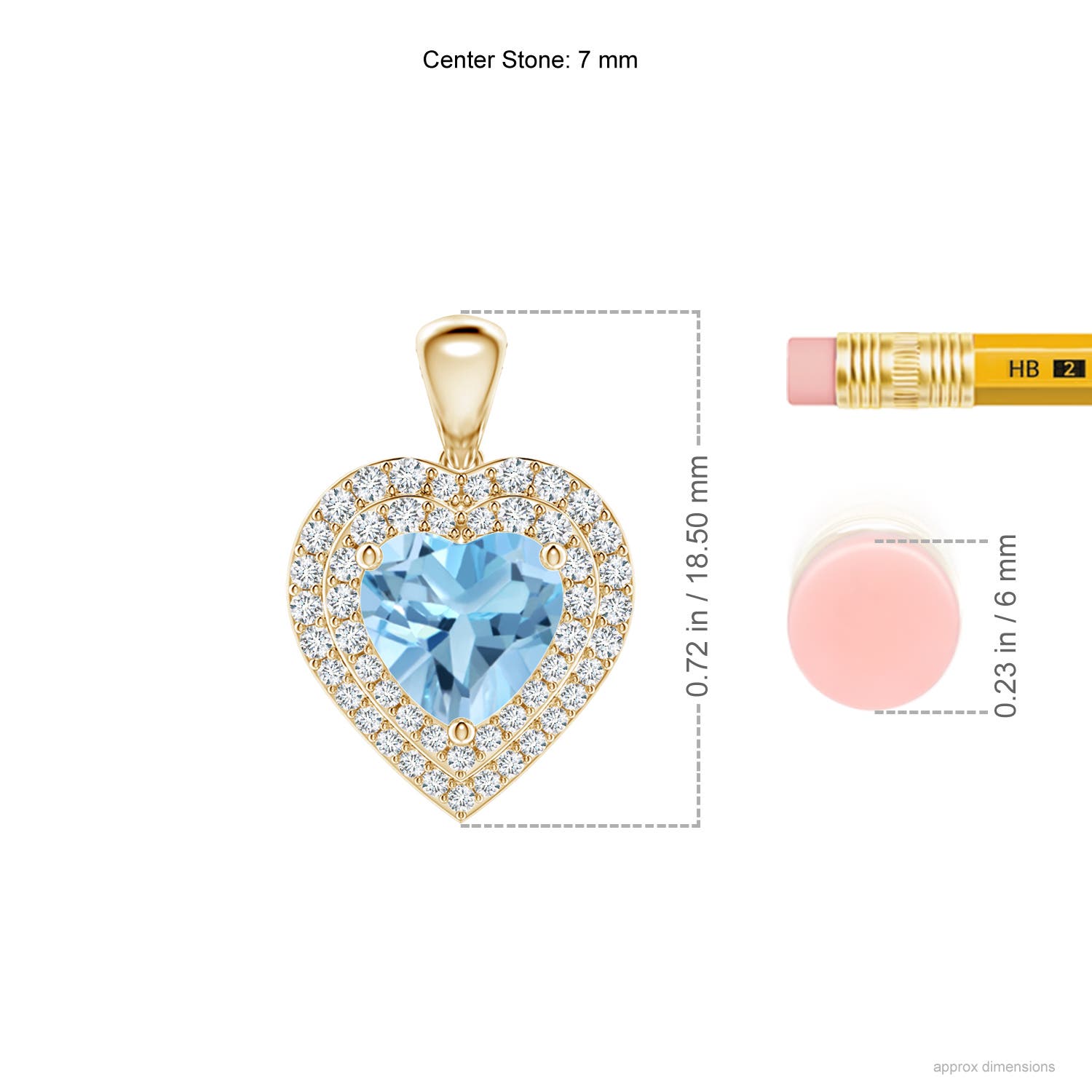 A - Swiss Blue Topaz / 1.91 CT / 14 KT Yellow Gold