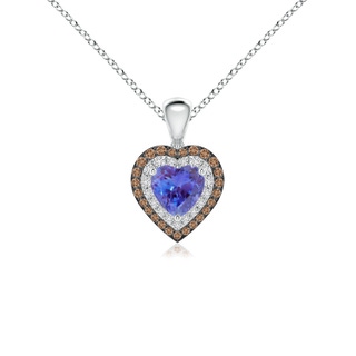 Heart AAA Tanzanite