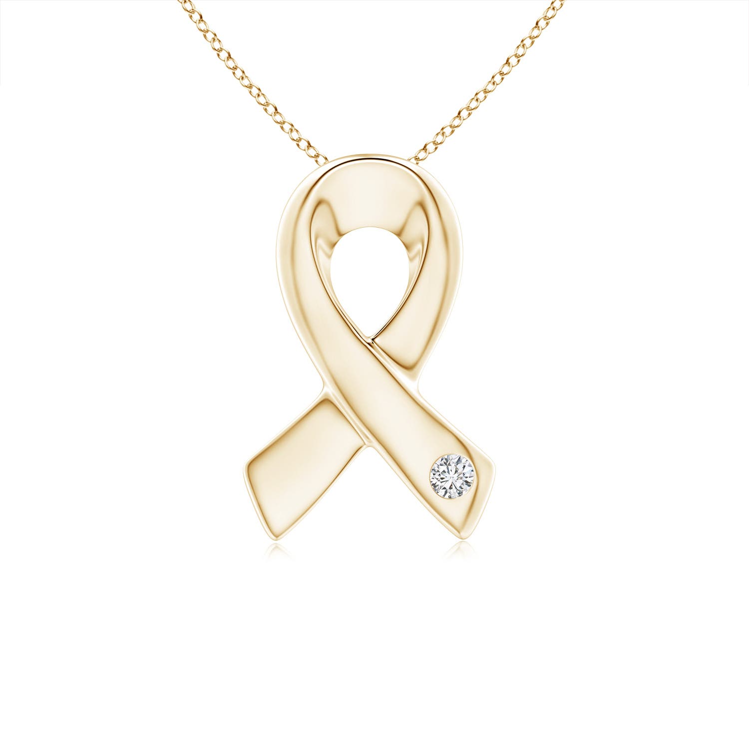 H, SI2 / 0.06 CT / 14 KT Yellow Gold