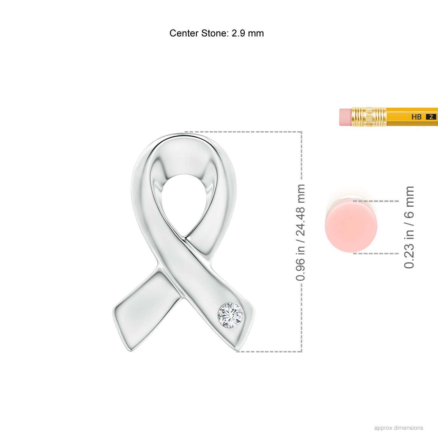 F-G, VS / 0.1 CT / 14 KT White Gold