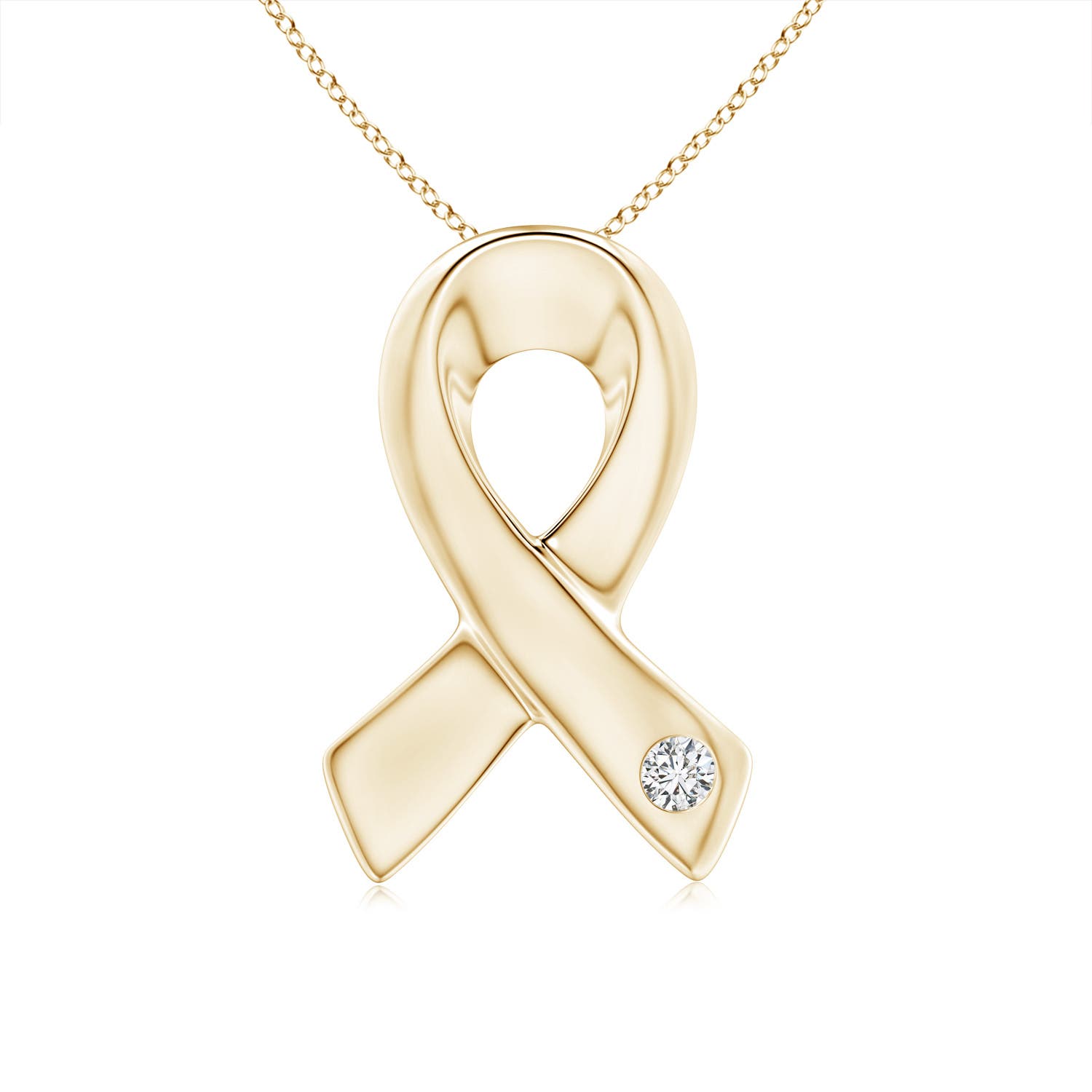 H, SI2 / 0.1 CT / 14 KT Yellow Gold