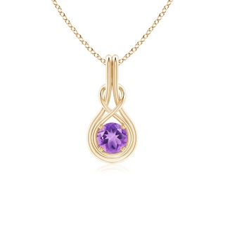 Round A Amethyst