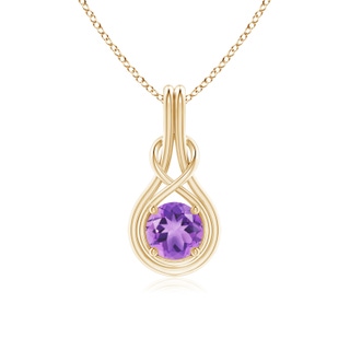 Round A Amethyst