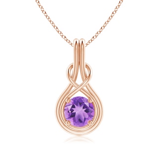 Round A Amethyst