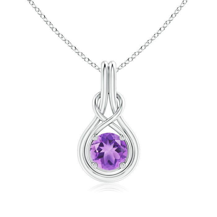 A - Amethyst / 1.15 CT / 14 KT White Gold