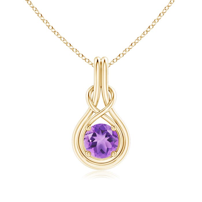 A - Amethyst / 1.15 CT / 14 KT Yellow Gold