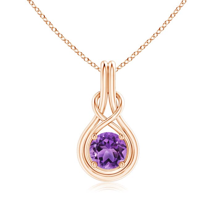 AA - Amethyst / 1.15 CT / 14 KT Rose Gold