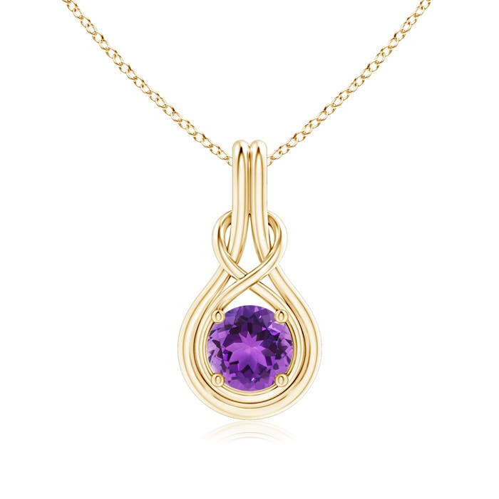 AAA - Amethyst / 1.15 CT / 14 KT Yellow Gold