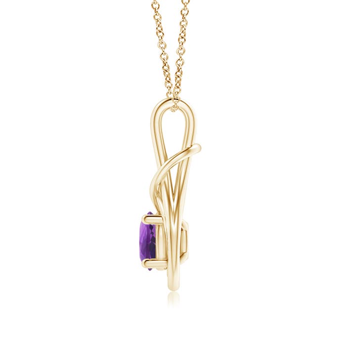 AAA - Amethyst / 1.15 CT / 14 KT Yellow Gold