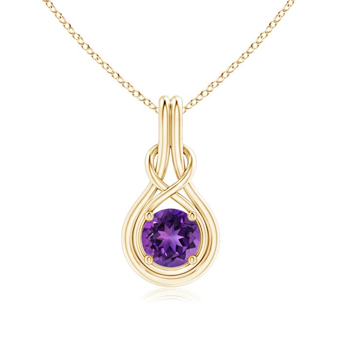 AAAA - Amethyst / 1.15 CT / 14 KT Yellow Gold