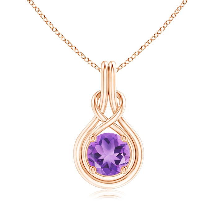 A - Amethyst / 1.7 CT / 14 KT Rose Gold