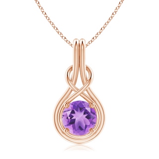 Round A Amethyst
