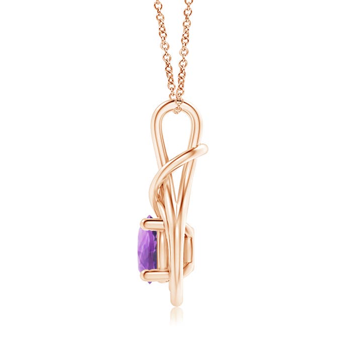 A - Amethyst / 1.7 CT / 14 KT Rose Gold