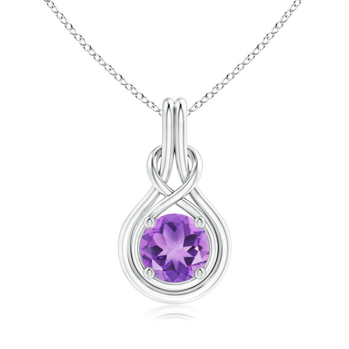 A - Amethyst / 1.7 CT / 14 KT White Gold