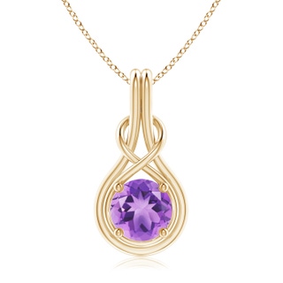 Round A Amethyst