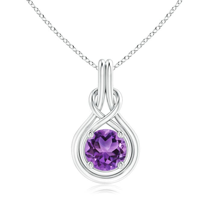 AA - Amethyst / 1.7 CT / 14 KT White Gold