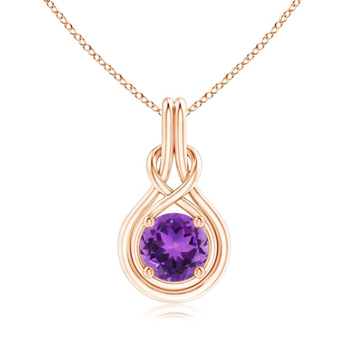 AAA - Amethyst / 1.7 CT / 14 KT Rose Gold