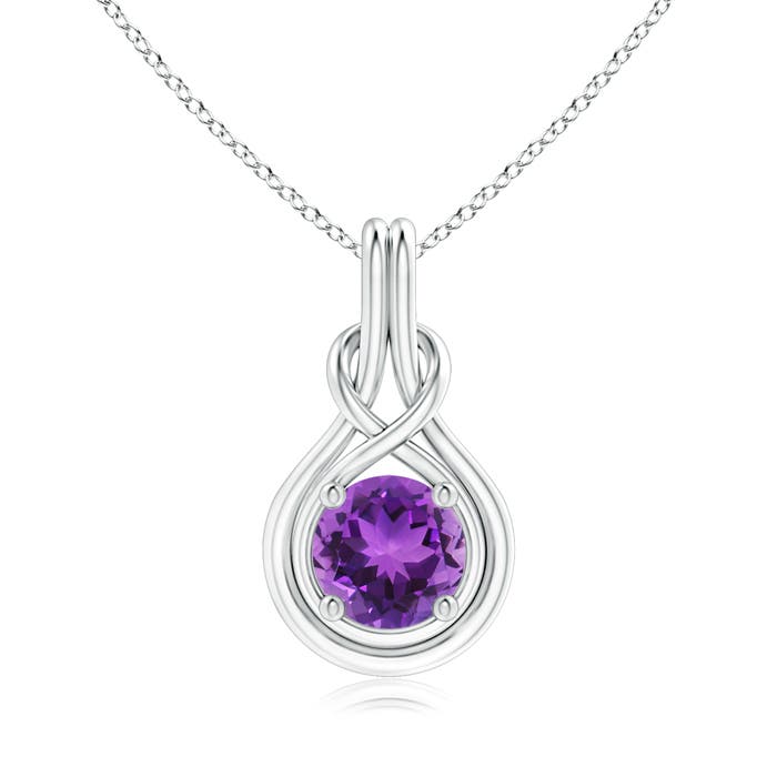 AAA - Amethyst / 1.7 CT / 14 KT White Gold