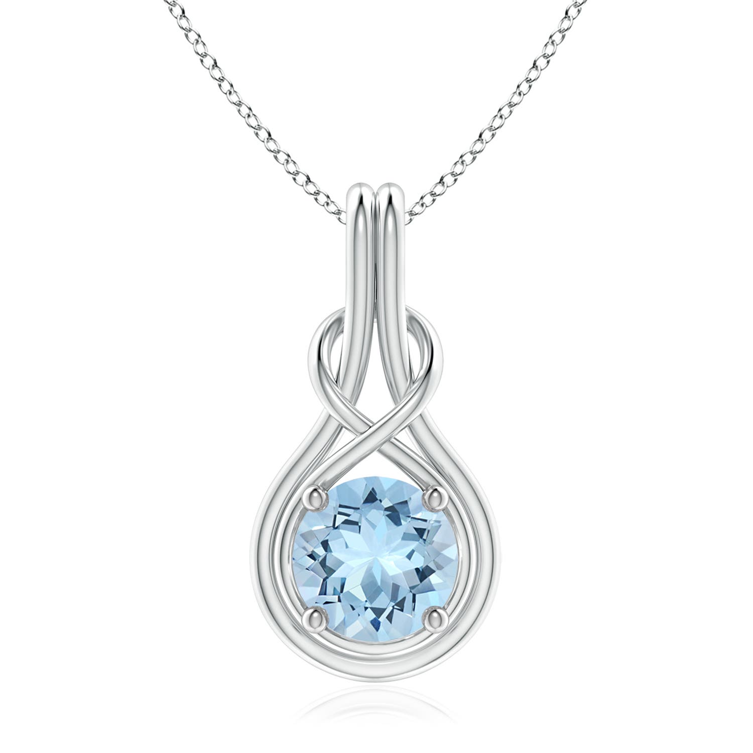 AAA - Aquamarine / 1.6 CT / 14 KT White Gold