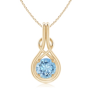 Round AAAA Aquamarine