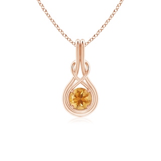 Round A Citrine