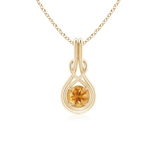 Round A Citrine