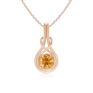 Round A Citrine