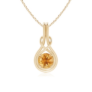 Round A Citrine