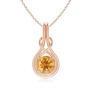 Round A Citrine