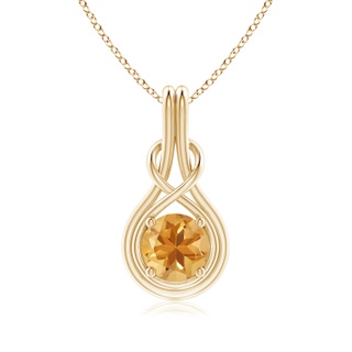 Round A Citrine
