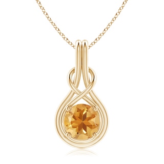 Round A Citrine