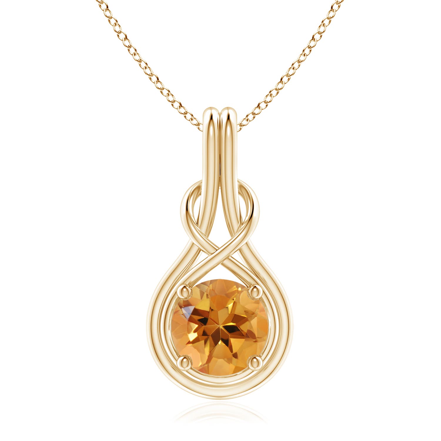 AA - Citrine / 1.7 CT / 14 KT Yellow Gold