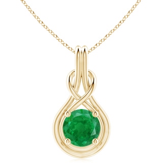 Round AA Emerald