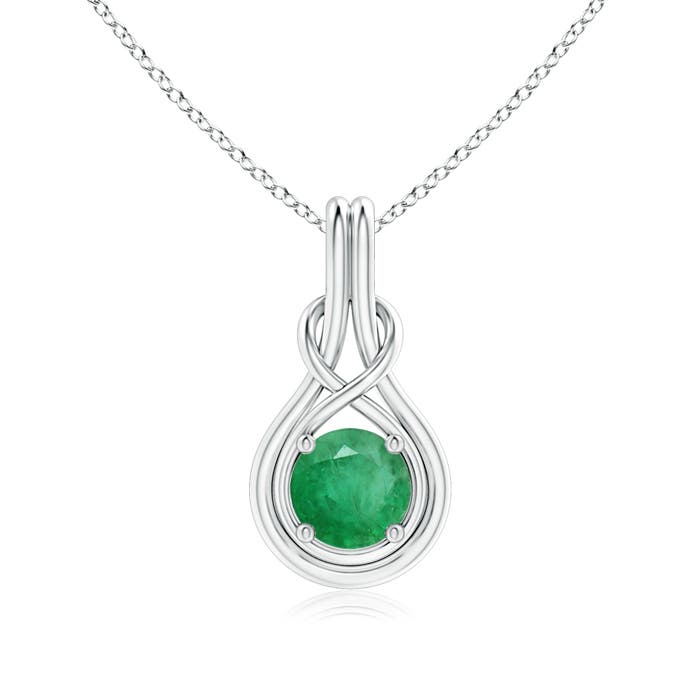 A - Emerald / 1.2 CT / 14 KT White Gold