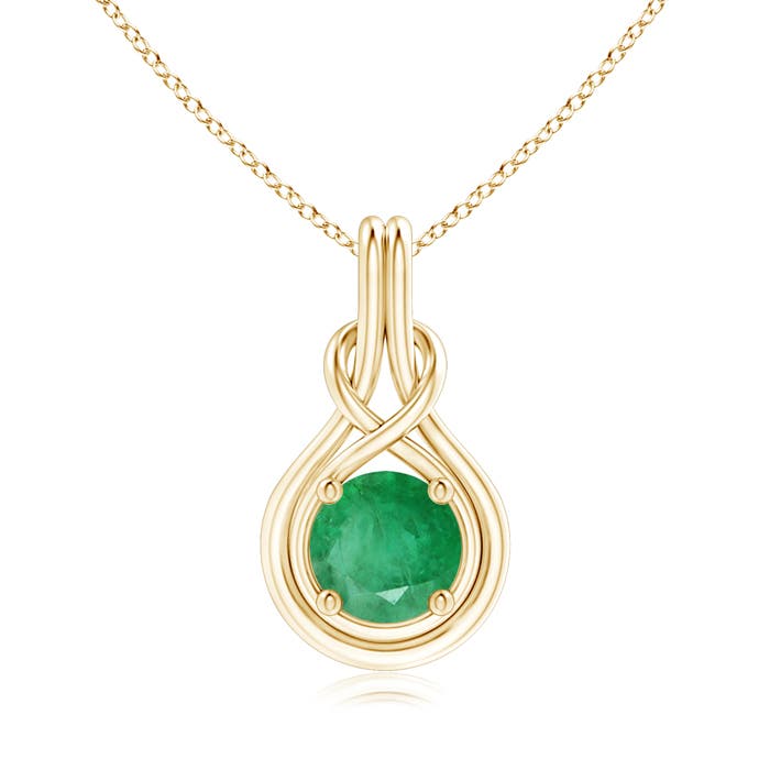 A - Emerald / 1.75 CT / 14 KT Yellow Gold