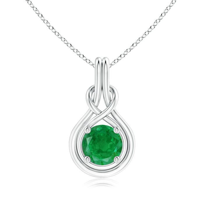 AA - Emerald / 1.75 CT / 14 KT White Gold