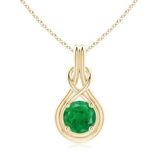 Round AA Emerald