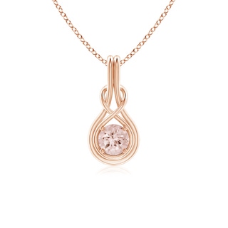 Round AA Morganite
