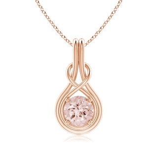 Round AA Morganite